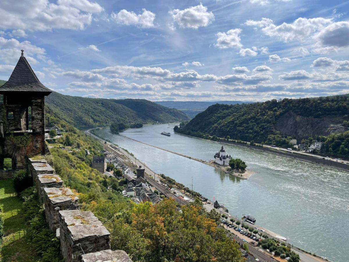 Burg Gutenfels Kaub Exteriör bild