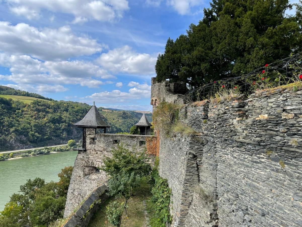 Burg Gutenfels Kaub Exteriör bild